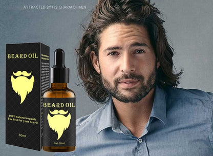 100% Natural  Accelerate Facial Hair Grow Beard Essential Oil Hair and Beard Growth Oil Men Beard Grooming Products TSLM2