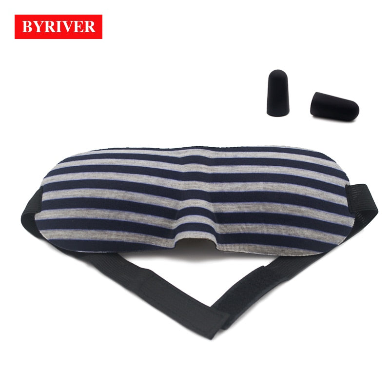 3D SLEEPING EYE MASK , Travel Sleep Eye Shade Cover, 3D Memory Foam Nap Eye Patch Blindfolds Blinders, FREE Earplug