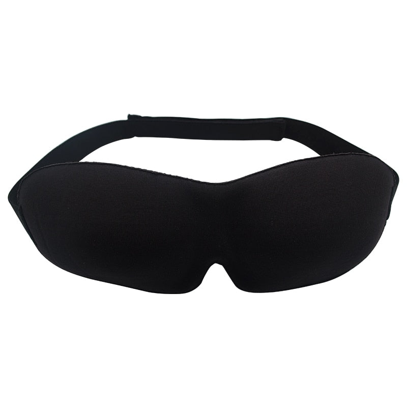 3D SLEEPING EYE MASK , Travel Sleep Eye Shade Cover, 3D Memory Foam Nap Eye Patch Blindfolds Blinders, FREE Earplug