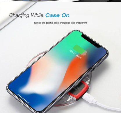 Suntaiho Qi Wireless Charger 5W Phone Charger Wireless Fast Charging Dock Cradle Charger for iPhone samsung xiaomi huawei P30