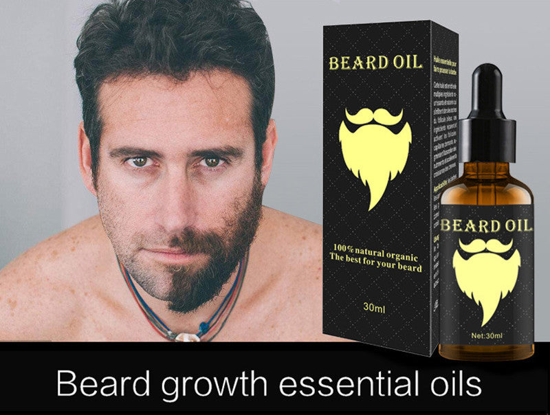 100% Natural  Accelerate Facial Hair Grow Beard Essential Oil Hair and Beard Growth Oil Men Beard Grooming Products TSLM2