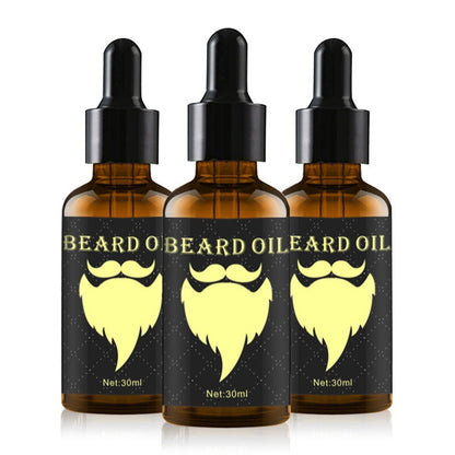 100% Natural  Accelerate Facial Hair Grow Beard Essential Oil Hair and Beard Growth Oil Men Beard Grooming Products TSLM2