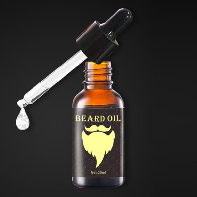 100% Natural  Accelerate Facial Hair Grow Beard Essential Oil Hair and Beard Growth Oil Men Beard Grooming Products TSLM2