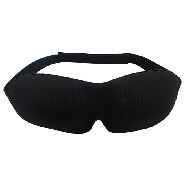 3D SLEEPING EYE MASK , Travel Sleep Eye Shade Cover, 3D Memory Foam Nap Eye Patch Blindfolds Blinders, FREE Earplug
