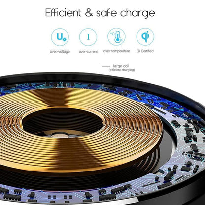 Suntaiho Qi Wireless Charger 5W Phone Charger Wireless Fast Charging Dock Cradle Charger for iPhone samsung xiaomi huawei P30