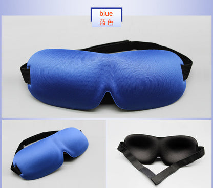 3D SLEEPING EYE MASK , Travel Sleep Eye Shade Cover, 3D Memory Foam Nap Eye Patch Blindfolds Blinders, FREE Earplug